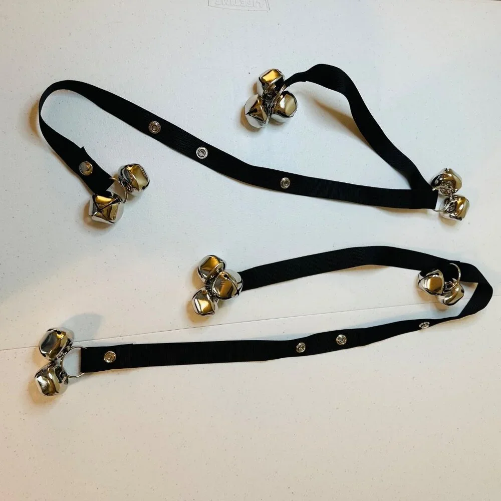 Dog Potty Training Bells Hanging on doorknob bells puppy potty training set of 2